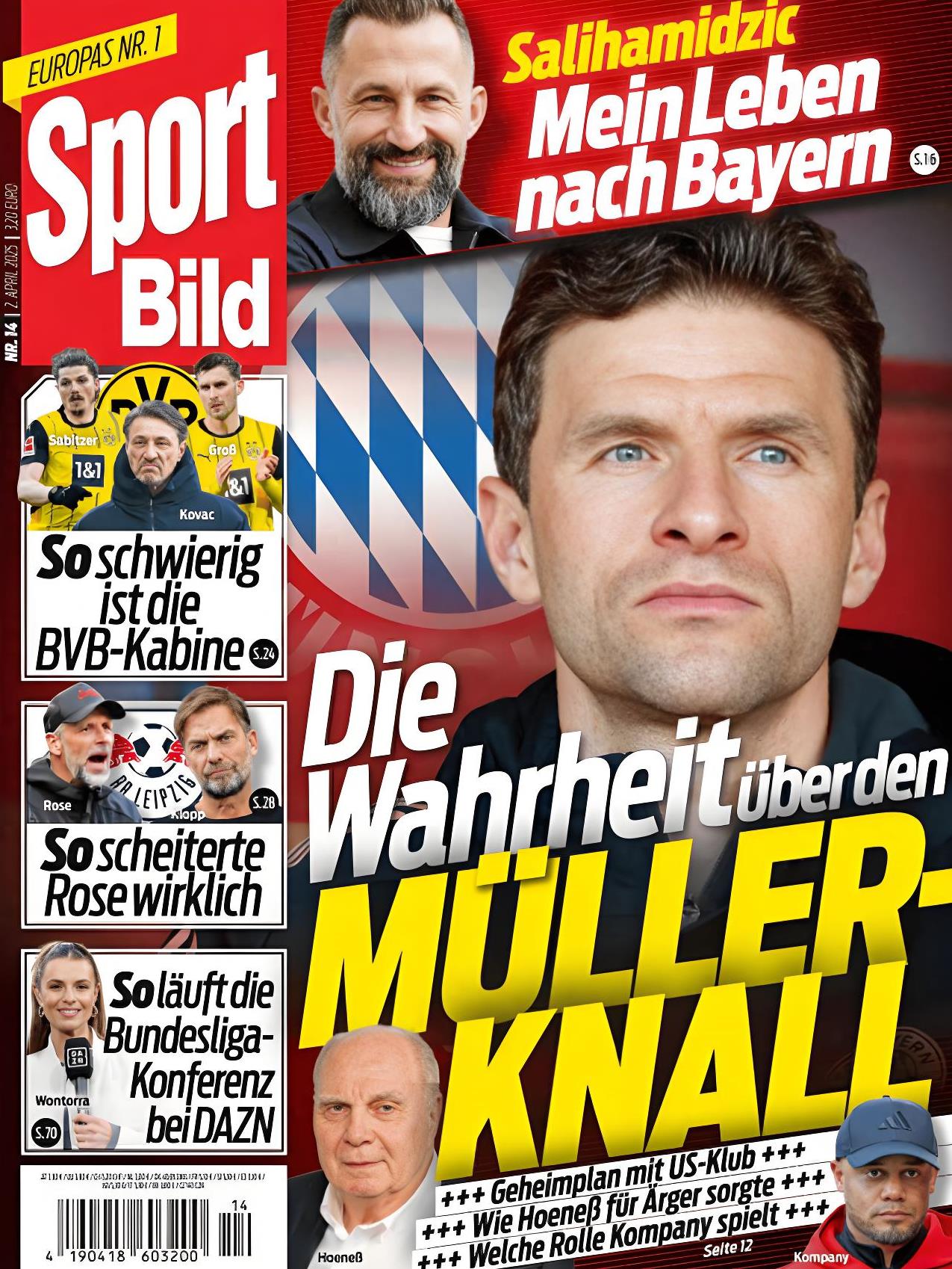 熊猫直播-拜仁慕尼黑稳坐榜首，德甲连胜三场势不可挡